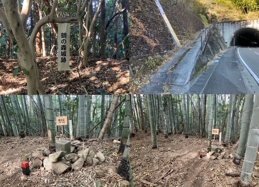 （山本係長ギャラリー）「葛目山」「蛸の森城跡」に登山しました。